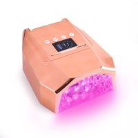 Lampe de séchage pour ongles Misbeauty Gradient Color 98W avec pédale, portable, lampe UV LED professionnelle pour salon de manucure