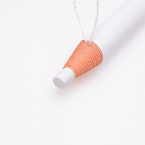 Crayon de cartographie blanc pour le visage, les sourcils et le marquage cutané, cosmétique, rechargeable, à texture cireuse douce, pour maquillage permanent, microblading et ombrage - Product Image 4