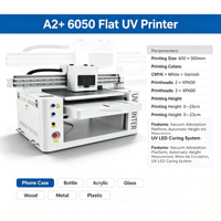 Nouvelle imprimante UV DZ 6050 2026, imprimante DTF A1 6090 avec tête XP600 CMYK Blanc 1200 Dpi pour acrylique, métal, verre, coque de téléphone, bois – Imprimante UV à plat
