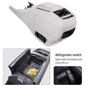 Vente flash - <span class=keywords><strong>Mercedes</strong></span>-Benz Vito <span class=keywords><strong>Viano</strong></span> W447 - Boîte de rangement pour accoudoir central - Cuir - Kit de mise à niveau de voiture de luxe - Product Image 4