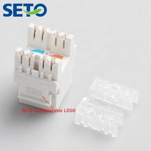 UTP <span class=keywords><strong>Cat6</strong></span> FTP STP nữ <span class=keywords><strong>RJ45</strong></span> <span class=keywords><strong>Keystone</strong></span> <span class=keywords><strong>Jack</strong></span> với danh bạ mạ vàng 100% flk vượt qua - Product Image 5