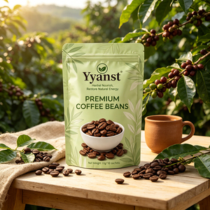 เมล็ดกาแฟพรีเมียมยี่ห้อ Yyanst 10 กรัม x 10 ซอง อาหารเสริมสมุนไพรเพิ่มพลังงาน เมล็ดกาแฟคั่วธรรมชาติ - Product Image 6