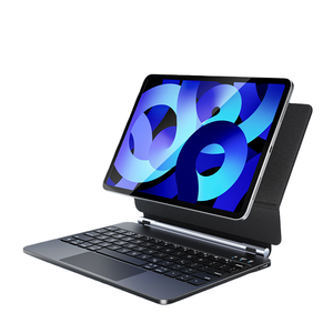 Nuevo Teclado Mágico para <span class=keywords><strong>iPad</strong></span> <span class=keywords><strong>Pro</strong></span> 11/10.9/<span class=keywords><strong>12.9</strong></span>/13 Pulgadas, Delgado, Magnético, Inalámbrico, Retroiluminado, con Batería de 500 mAh - Product Image 1