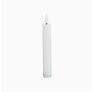Bougie électronique télécommandée à manche, blanche et lisse, 25 cm, directement de l'usine, idéale pour les mariages, les anniversaires et les dîners en famille - Product Image 6