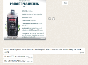 <span class=keywords><strong>Colle</strong></span> Hi, agent de soudage universel, résistance à la chaleur, <span class=keywords><strong>colle</strong></span> AB froide, pâte de réparation de mur métallique, soudage, <span class=keywords><strong>colle</strong></span> grasse haute résistance - Product Image 5