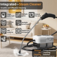 Nettoyeur Vapeur Portable Haute Température Sous Pression 2500W, Réservoir d'Eau 1-1.4L, Usage Domestique pour Grains de Riz, Canapés, Interstices de Carrelage