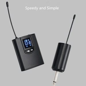 Micrófonos Inalámbricos UHF Portátiles <span class=keywords><strong>de</strong></span> <span class=keywords><strong>Solapa</strong></span> para Profesor, Computadora Portátil, Televisión, Altavoz y <span class=keywords><strong>Amplificador</strong></span> <span class=keywords><strong>de</strong></span> Karaoke - Product Image 6