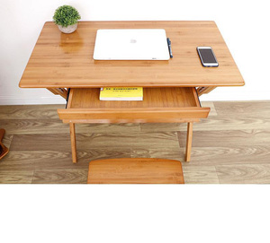 Bamboo <strong>Office</strong> <strong>Desk</strong> Natural 70 CM Home <strong>Office</strong> <strong>Desk</strong> <strong>Foldable</strong> <strong>Desk</strong> - Product Image 6