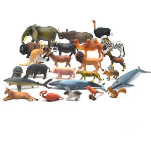 Hot Gift Beautiful <strong>Oilpainting</strong> Animal Figure Realistic Art Sculpture Cute Miniature Solid Hard Wholesale Kids Toys 5000 Designs - Product Image 2