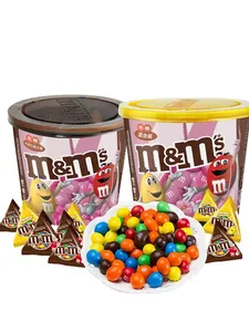 Chocolats au lait en baril délicieux en gros, <span class=keywords><strong>M</strong></span>&<span class=keywords><strong>ms</strong></span>, chocolat au beurre de cacahuète, bonbons au chocolat au lait - Product Image 6