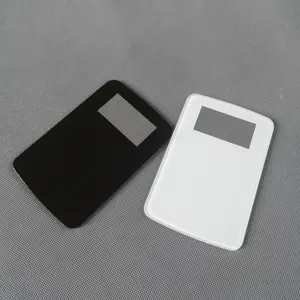 4mm direct factory high glossy black and white painted glass panel for smart home electric switches and socket