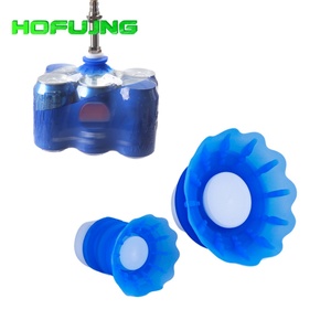จุกดูดสุญญากาศซิลิโคนสีน้ำเงิน/ขาวแบบหนาพิเศษ CTP-62-S-G03F Hofujng รูปทรงดอกบัว สำหรับบรรจุภัณฑ์อุตสาหกรรม - Product Image 4
