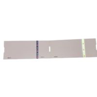 Papel Térmico de Admisión con Tinta Invisible Anti-falsificación, Impresión a Doble Cara, Número de Serie para Eventos, Boleto con Estampado Dorado Plegado