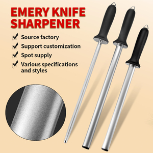 Kim Cương dao mài Trọng lượng nhẹ hình bầu dục thanh thép không gỉ nhà bếp dao mài - Product Image 6