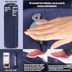 40D nylon <span class=keywords><strong>Camping</strong></span> ultraligero colchón de aire al aire libre más ligero tpu luz peso de <span class=keywords><strong>la</strong></span> bomba de mano almohadilla para dormir - Product Image 2