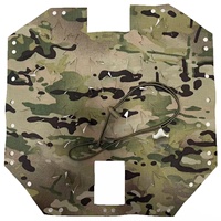 Housse de casque tactique classique en nylon avec motif camouflage et fermeture à boucle |   Conception en maille respirante 40 cm x 40 cm pour une utilisation en extérieur
