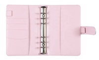 Quantité minimale de commande bas A6 chevauchement holographique argent organisateur classeur poches de poche avec catégorie autocollants feuilles de budget reliure à feuilles mobiles