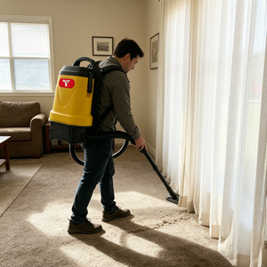 <span class=keywords><strong>Aspirateur</strong></span> à dos portable sans fil TJ-5S 24V pour le nettoyage des escaliers et l'entretien des espaces étroits - Product Image 4