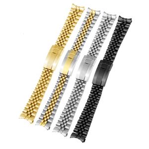 Stock de luxe 20mm en acier inoxydable massif Jubilee Bracelet pour Rollex Watch - Product Image 3