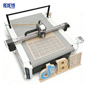 Machine de découpe textile industrielle CNC REMEYA, découpeuse automatique pour la sellerie automobile - Product Image 1