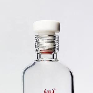 CS Labglass Laboratoriumglaswerk Borosilicaatglas Dikwandige Drukfles PTFE Schroefplug Drukbestendige Buis OEM - Product Image 5