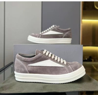 Chaussures décontractées pour hommes de créateur, en cuir véritable de haute qualité, antidérapantes, style skateboard, à plateforme, semelle épaisse, à lacets, pour le streetwear