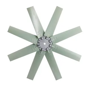 Diameter 800mm 15000CHM 1.5kw Nylon or aluminum alloy blades Axial flow fan impeller
