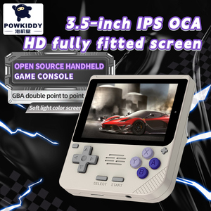 Consola de juegos portátil <span class=keywords><strong>Retro</strong></span> Powkiddy V10 para niños, pantalla IPS de 3,5 pulgadas, sistema Linux de código abierto, videojuego de bolsillo de 64GB, Wi-Fi - Product Image 3