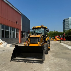 Mini-excavatrice CAT420F d'occasion à bas prix, tractable, avec pelle rétrocaveuse et chargeur frontal, rétrocaveuse Cat420 d'occasion à vendre - Product Image 3