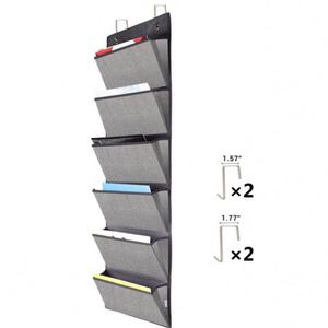 Organizador de Archivos para Colgar en la Puerta, Incluye Colgadores, Organizador de Papeles para Scrapbooking, Organizador de Carpetas de Oficina - Product Image 1