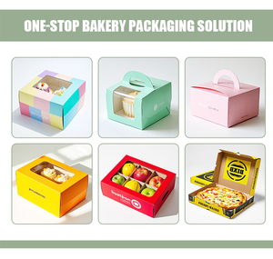 Биоразлагаемая складная бумажная упаковочная коробка для печенья с логотипом на заказ - Product Image 4