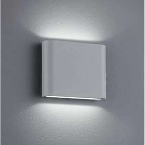 מודרני אלומיניום עמיד למים שטוח גן מרפסת חיצוני led קיר רכוב למעלה ולמטה מנורה - Product Image 2