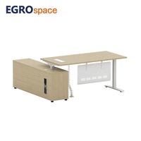 EGROspace Meuble de bureau professionnel, Table d'appoint, Bureau de direction, Bureau de cadre