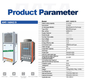เครื่องปรับอากาศประหยัดพลังงานระบบ DN32PVC ทางเข้าและจ่ายน้ำในอุตสาหกรรม - Product Image 5