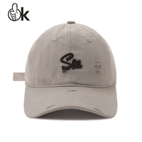 Gorra de Béisbol Deportiva de Algodón Twill con Bordado Personalizado, Estilo Desgastado, Unisex, de Lujo, para las Cuatro Estaciones, OEM ODM