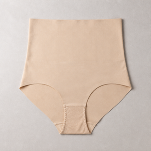<b>Women's</b> Mid-Rise Seamless Shaping Panties Tummy Control Ice-Cool Breathable Antibacterial Spandex/Nylon Gusset Everyday Knitted - Product Image 4