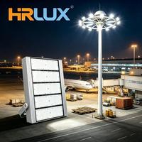 Projecteur LED à mât haut 25m 30m OEM d'usine IP65 pour éclairage extérieur de grande surface aéroportuaire