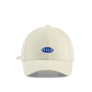 Diseño personalizado de fábrica logotipo bordado ajustable 6 paneles gorra sombreros para mujeres al aire libre hombres gorra de béisbol al por mayor