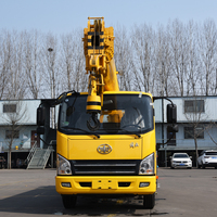 Nouvelle technologie Grue à flèche de 8 tonnes Grue mobile Composants Liyuan Haute efficacité pour la construction Hauteur de levage 26,5 m