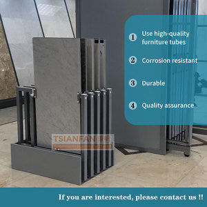 Bán Hot multiformat giá đá cẩm thạch gốm thể parge bánh xe lớn với slab Thông tư đường sắt xoay sàn đá hiển thị đứng - Product Image 2