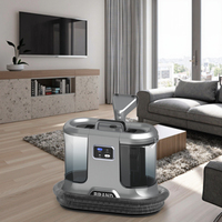 Nettoyeur Vapeur Professionnel Électrique Portable pour Canapés et Tapis, Aspirateur Eau et Poussière à Main pour Usage Domestique