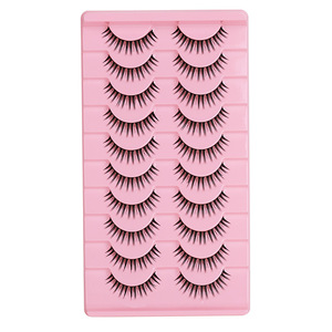 Faux cils vegan transfrontaliers européens et américains, <span class=keywords><strong>film</strong></span> plat non sensible, 0,04 grande capacité, épais, monobloc, DBP 0,12 mm - Product Image 5