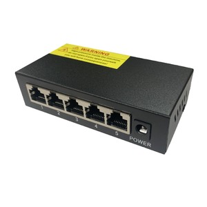 Répéteur PoE Standard 1 à 4, Extenseur de Réseau Passif 250m, Alimentation 48V pour Caméras CCTV - Product Image 2