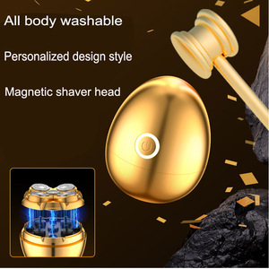 Professional Men's Electric Shaver Unique <b>Egg</b> Shape Design Waterproof Bald Shaver Razor <b>Machine</b> New Arrival for Home - Product Image 1