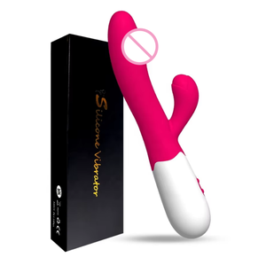 Vibratore <span class=keywords><strong>Rabbit</strong></span> Realistico a Buon Prezzo 30 Modalità di Velocità Dildo Sex Toy per Donna Coppia Adulto - Product Image 1