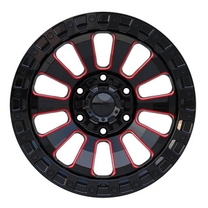 Roues tout-terrain Beadlock 4x4 16 17 18 19 20 21 22 pouces, alliage forgé, pick-up et roues de SUV, jantes de déport négatif pour SUV - Product Image 2