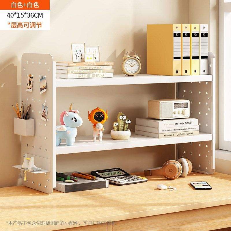 [Incluye 4 ganchos] Dos capas: blanco cálido, 40 cm de largo x 15 cm de ancho