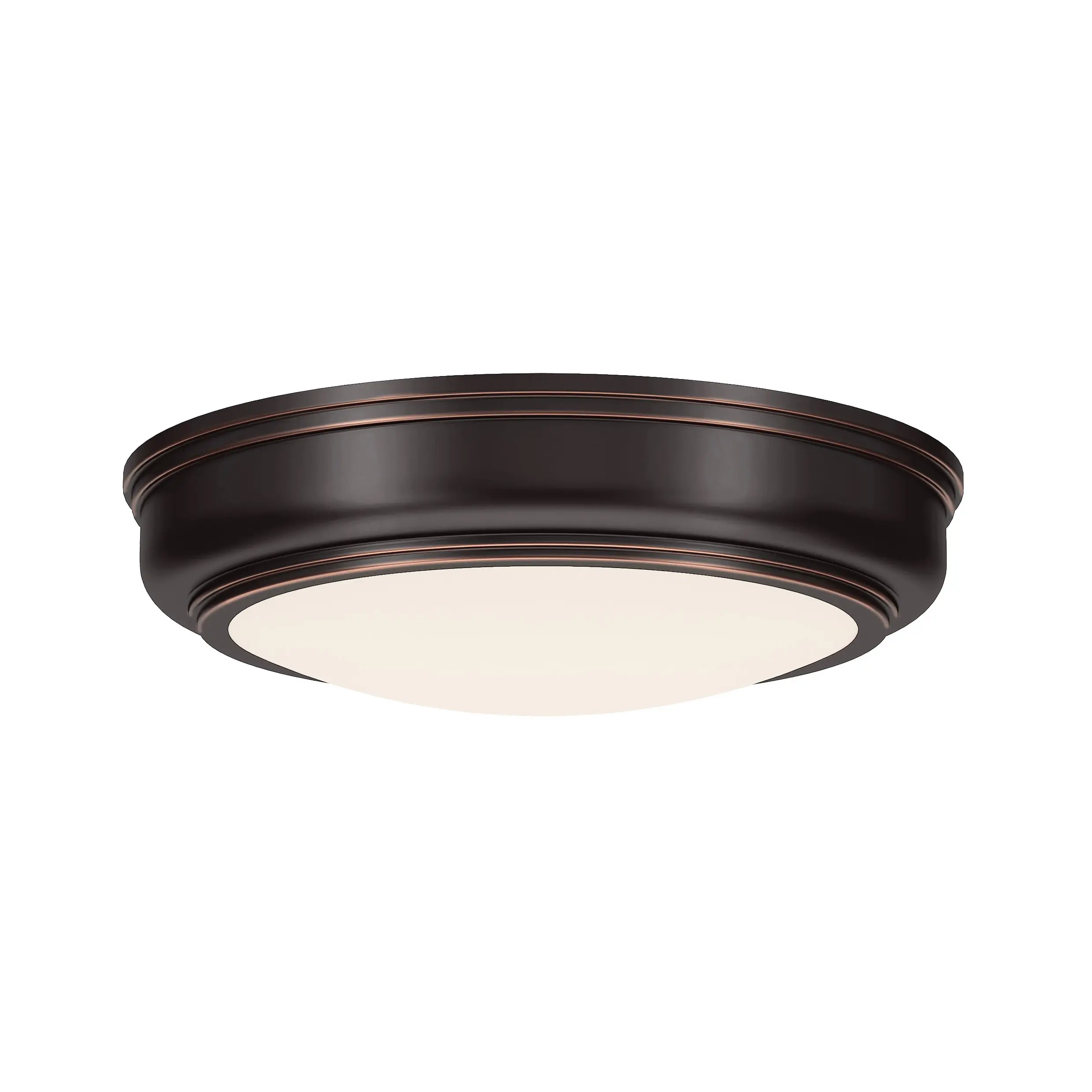 Modern Flush Mount Round Integrated LED Ceiling Light Surface Mount Lighting Fixture for Home Hallway Bathroom Kitchen