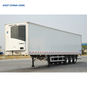 Remolque de camión contenedor refrigerado Thermo King de 40 pies usado para transporte de frutas y verduras CIMC - Product Image 2