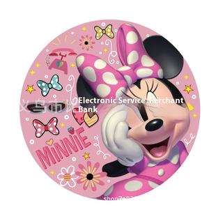 新しいミニーテーマ使い捨て紙皿カップとタオルセットキッズパーティーデコレーション - Product Image 6